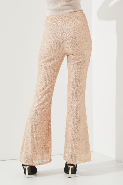 HIGHWAIST SEQUIN PANTS