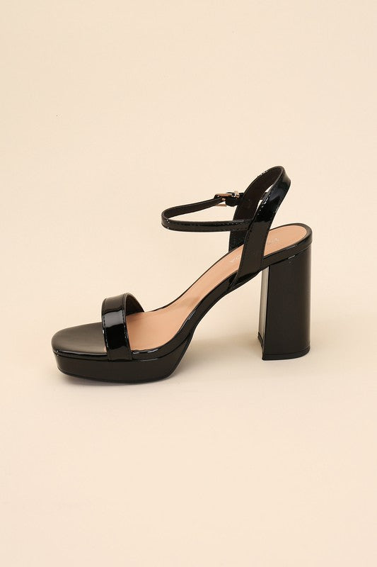 Ankle Strap Heel