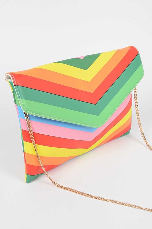 Fashion clutch colores