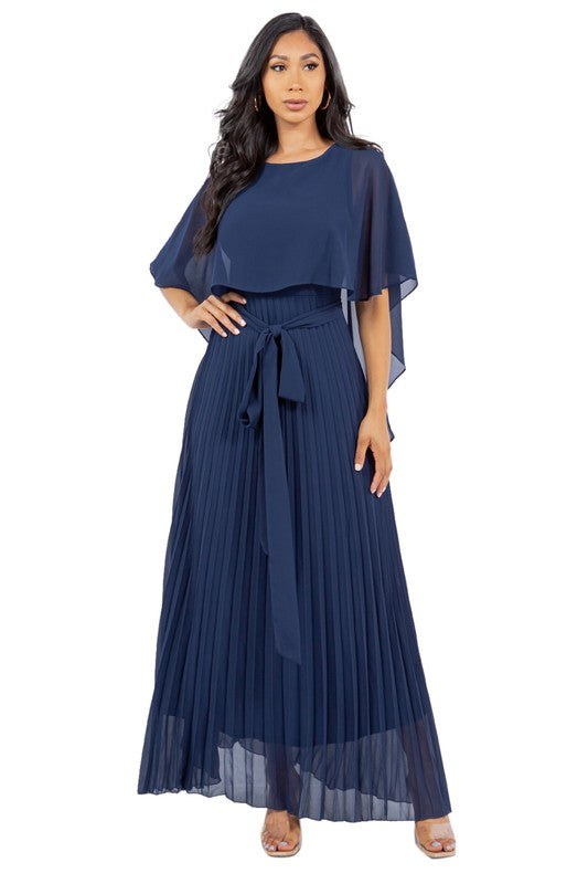 CHIFFON LONG MAXI DRESS