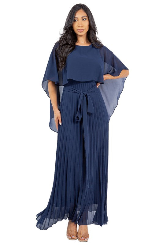 CHIFFON LONG MAXI DRESS