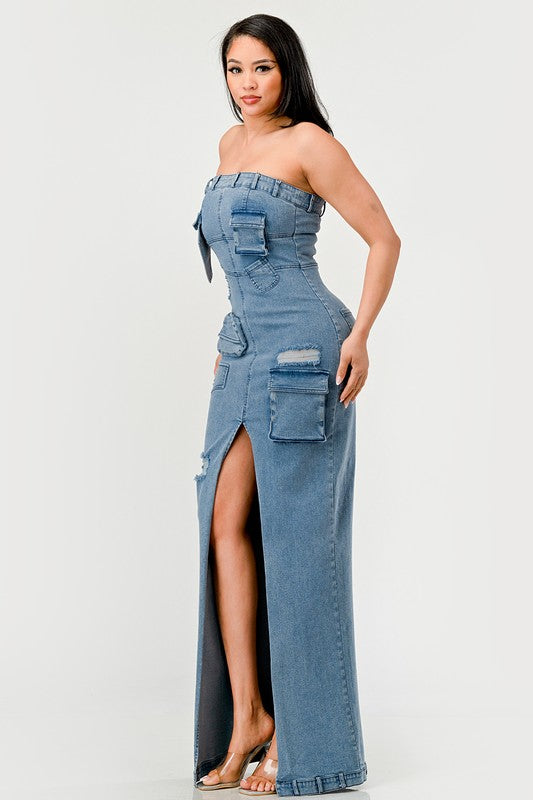 Urban Chic Denim Gown