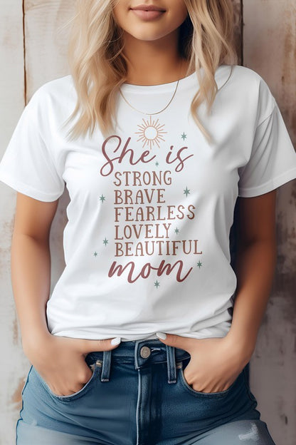 She is Mom Graphic Tee