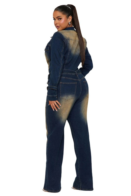 Denim Sexy Jumpsuit