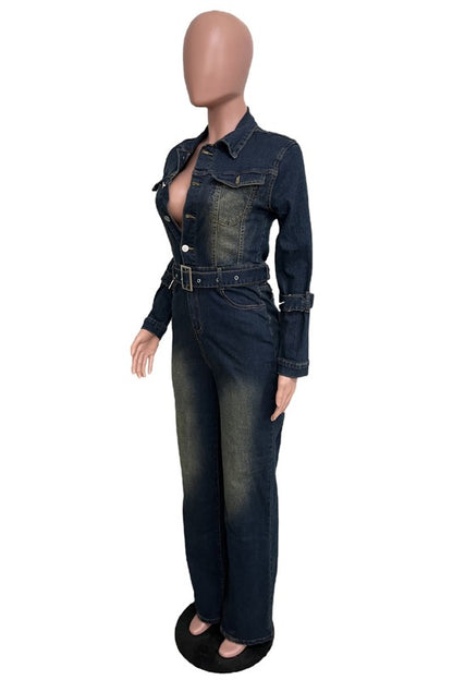 Denim Sexy Jumpsuit