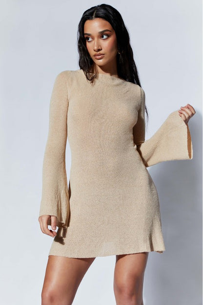 KNIT MINI DRESS