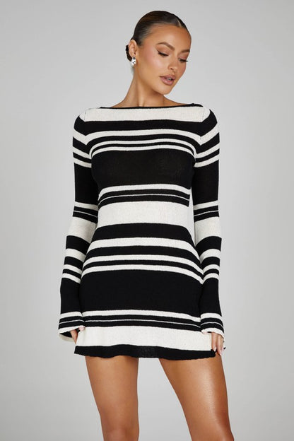 KNIT MINI DRESS