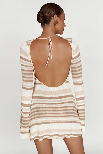 KNIT MINI DRESS