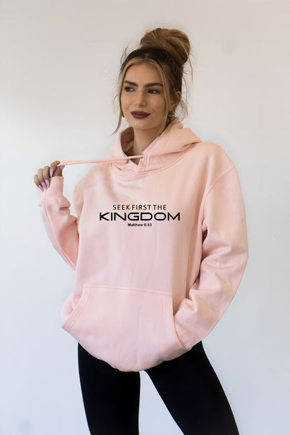 Seek First The Kingdom Graphic Hoodie