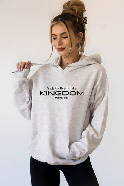 Seek First The Kingdom Graphic Hoodie