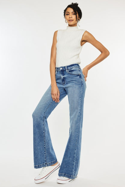 High Rise Wide Leg Jeans