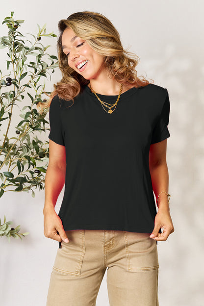 Round Neck Short Sleeve T-Shirt