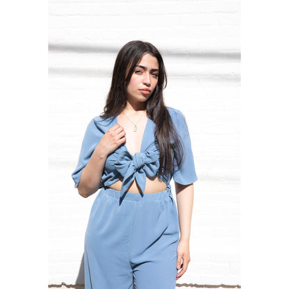 Front tie jumpsuit Womenswear Day Womenswear Day