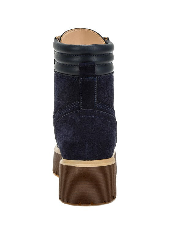 High Ankle Suede Boots