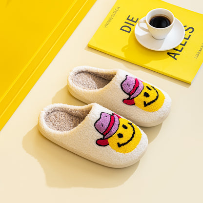 Smiley Face Slippers