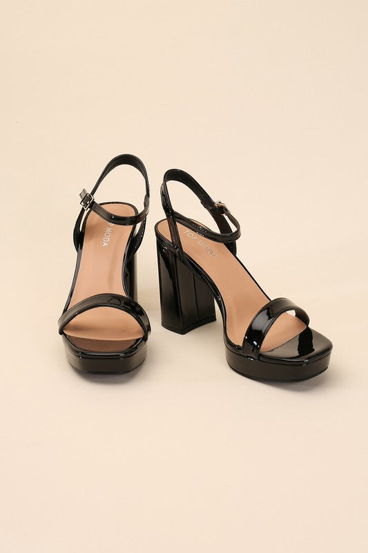 Ankle Strap Heel