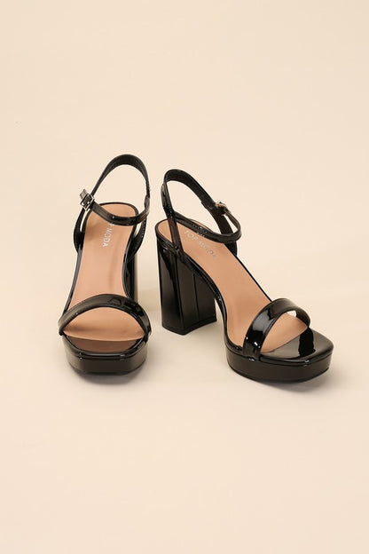 Ankle Strap Heel